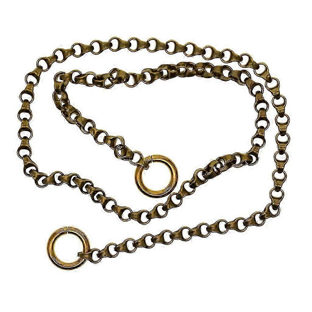47cm Solid Brass Chain Bag Trousers Belt Keychain Craft Hardware Accessory