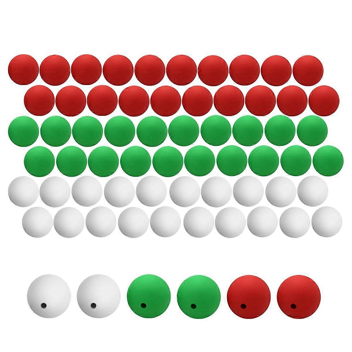 60PCS Silicone Beads 15mm Silicone Beads Bulk Round Silicone Beads