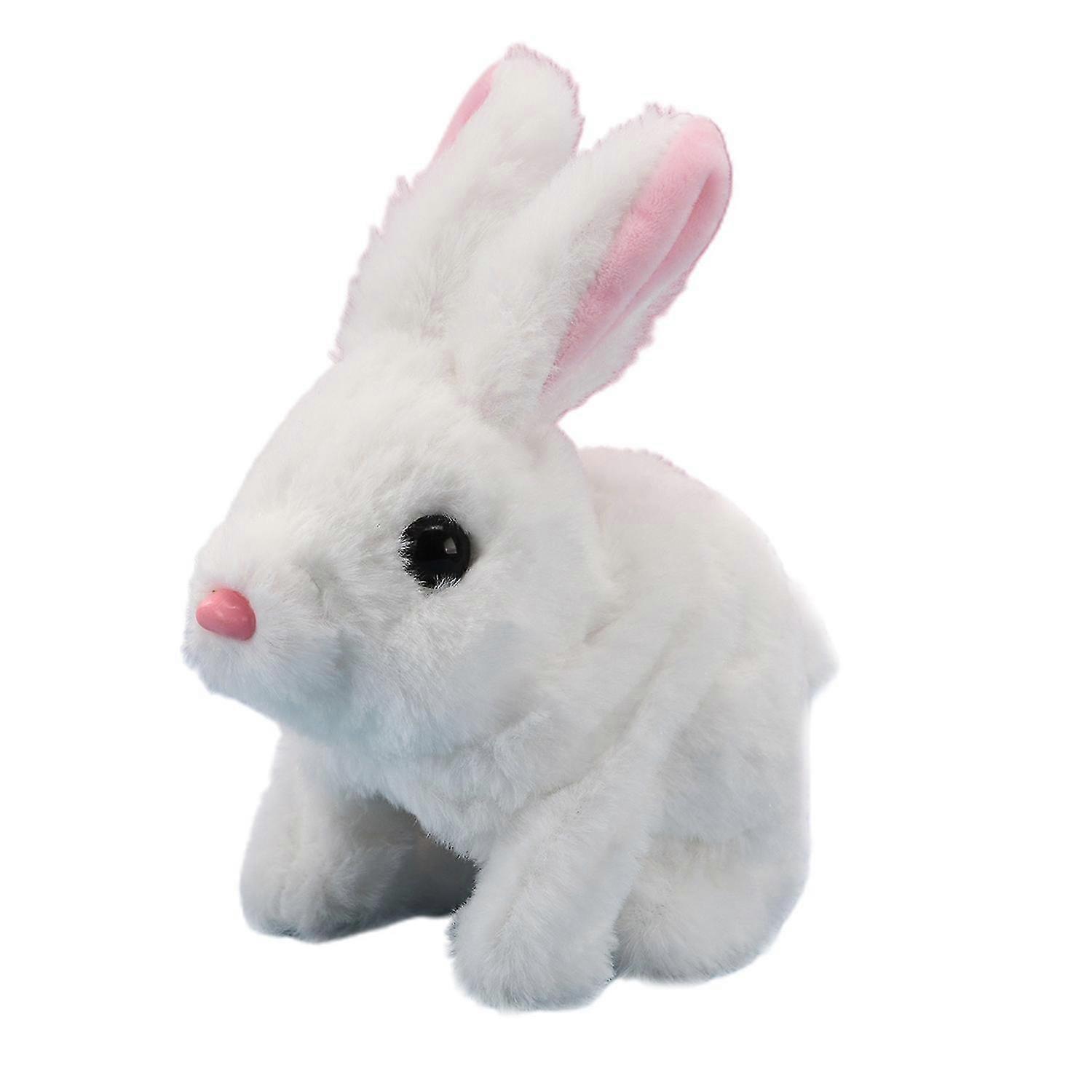 Rabbit Interactive Plush Bunny Toy - Walking & Talking for Kids | Soft & Safe Educational Toy