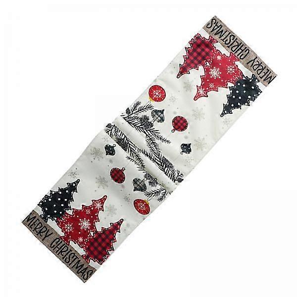 2x chemin de table de Noël arbre de Noël nappe nappe de table commode écharpe
