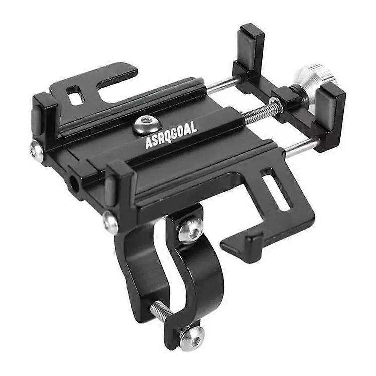 ASRQGOAL ASJZJ01 Aluminum Alloy Bicycle Phone Mount Cellphone Holder Bracket for Motorcycle Electric Scooter