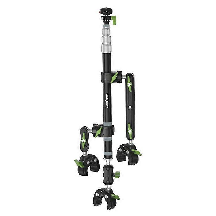 LANPARTE PMH-C3 Motorcycle Sports Camera Mount Kit Aluminum Alloy Telescopic Riding Camera Bracket