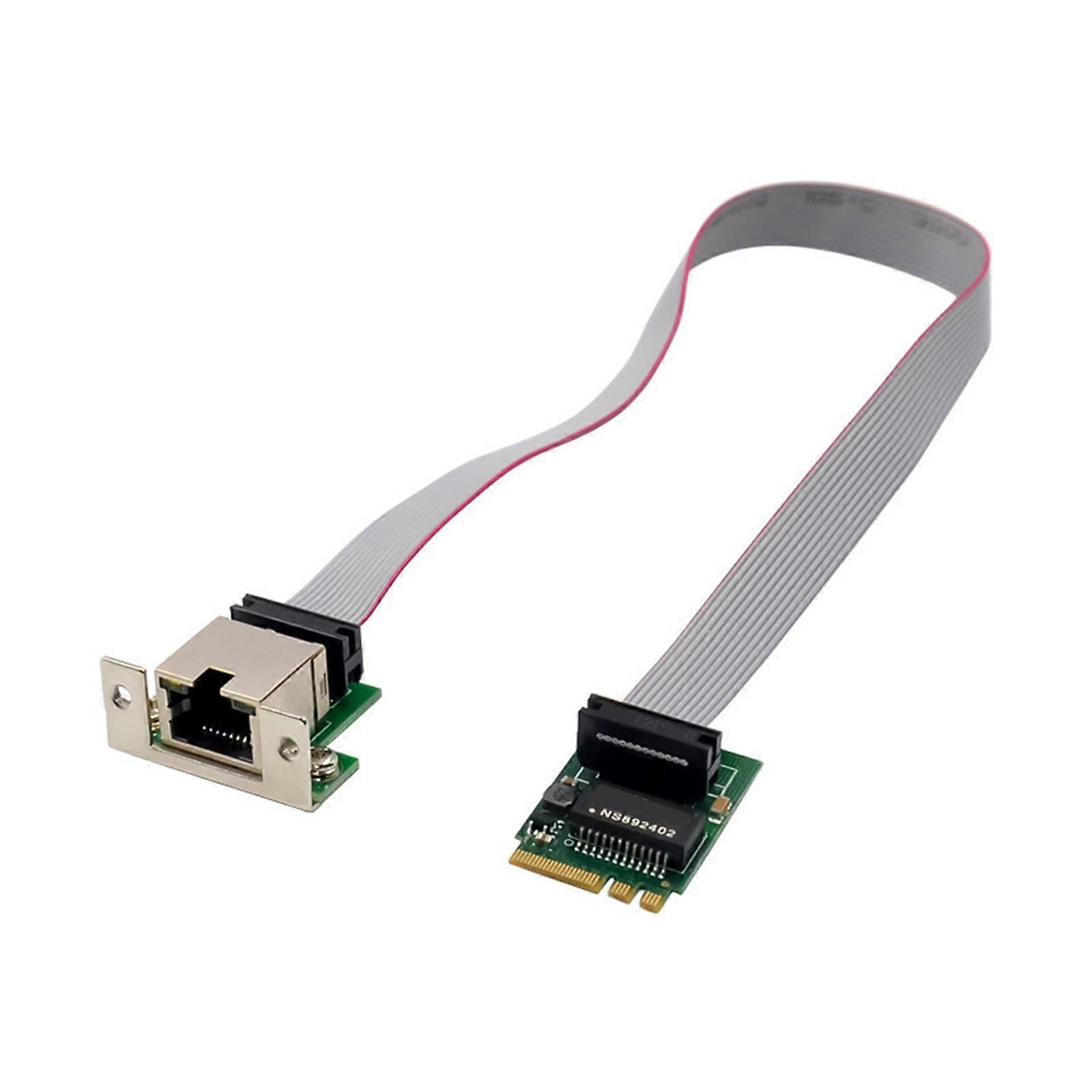 M.2 A+E 1000M Single Port Server Desktop Networking Card RTL8111G Chip RJ45 Adapters Card 1000Mbps