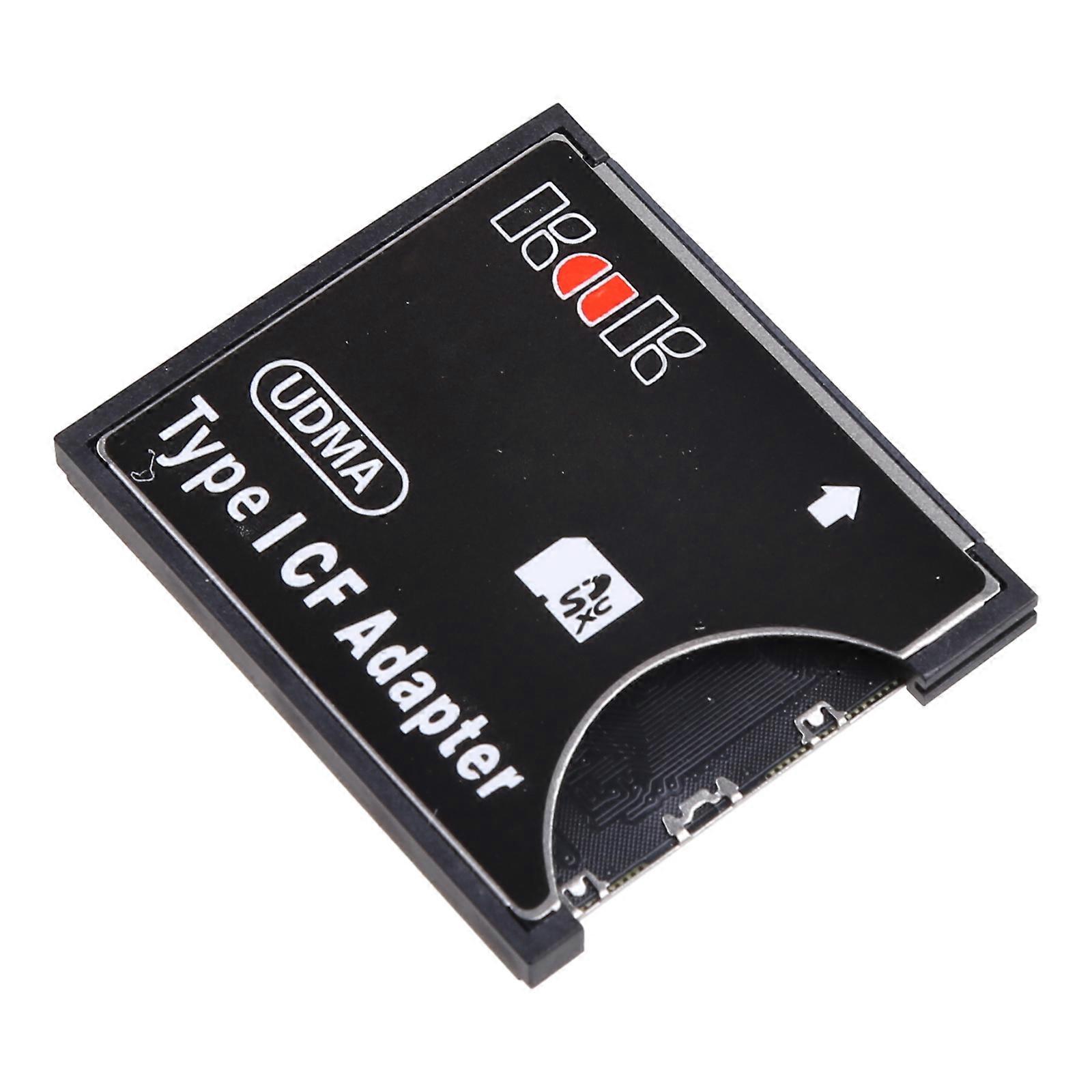 Camera SD SDHC SDXC to High-Speed Extreme Compact Flash CF Type I Memory Card Adapter Converter