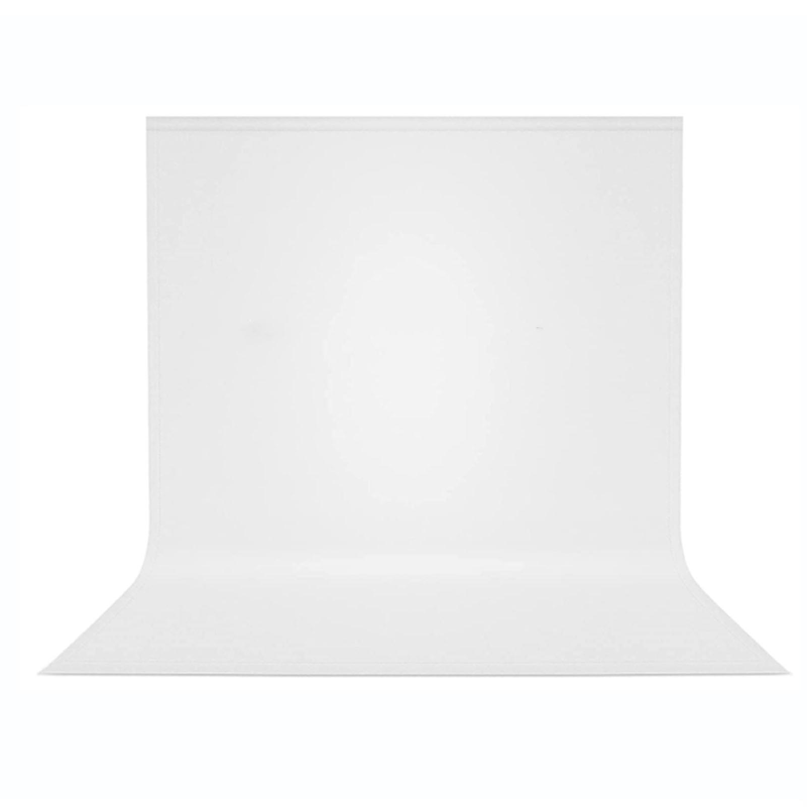 Portrait Shooting Background Backdrop with Good Lockstitching Edges Booth 9.8x11.8ft Screen Sheet Photoshoot Backdrop White