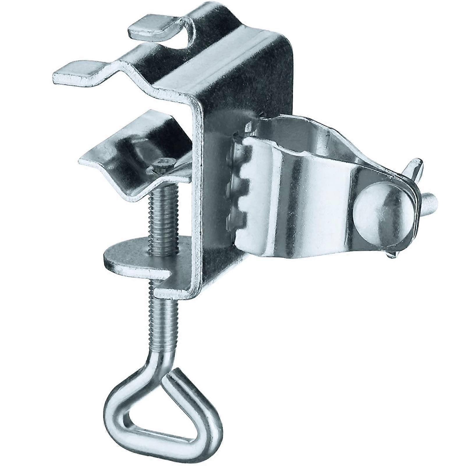 Mounting Clamp for Parasol Holder, Heavy-Duty Metal Umbrella Stand for Patio, Balcony & Outdoor Use, Compatible with Most Umbrellas