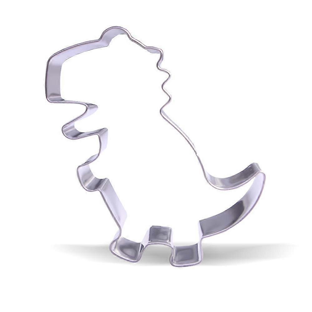 10.1 cm Stainless Steel Tyrannosaurus Rex Dinosaur Cookie Cutter for Baking and Decorating