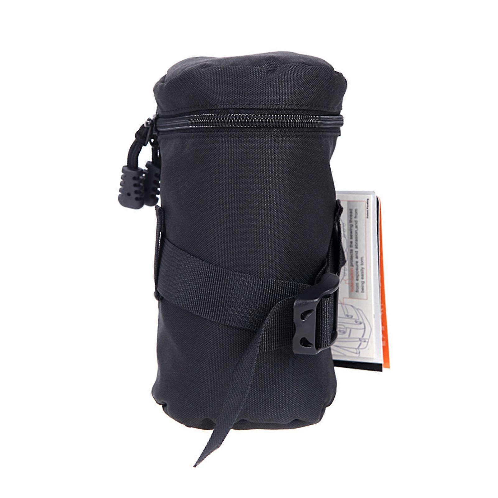 Protective Lens Case Pouch Bag 15x8.5cm for DSLR Canon Sony Lenses - Shockproof & Secure