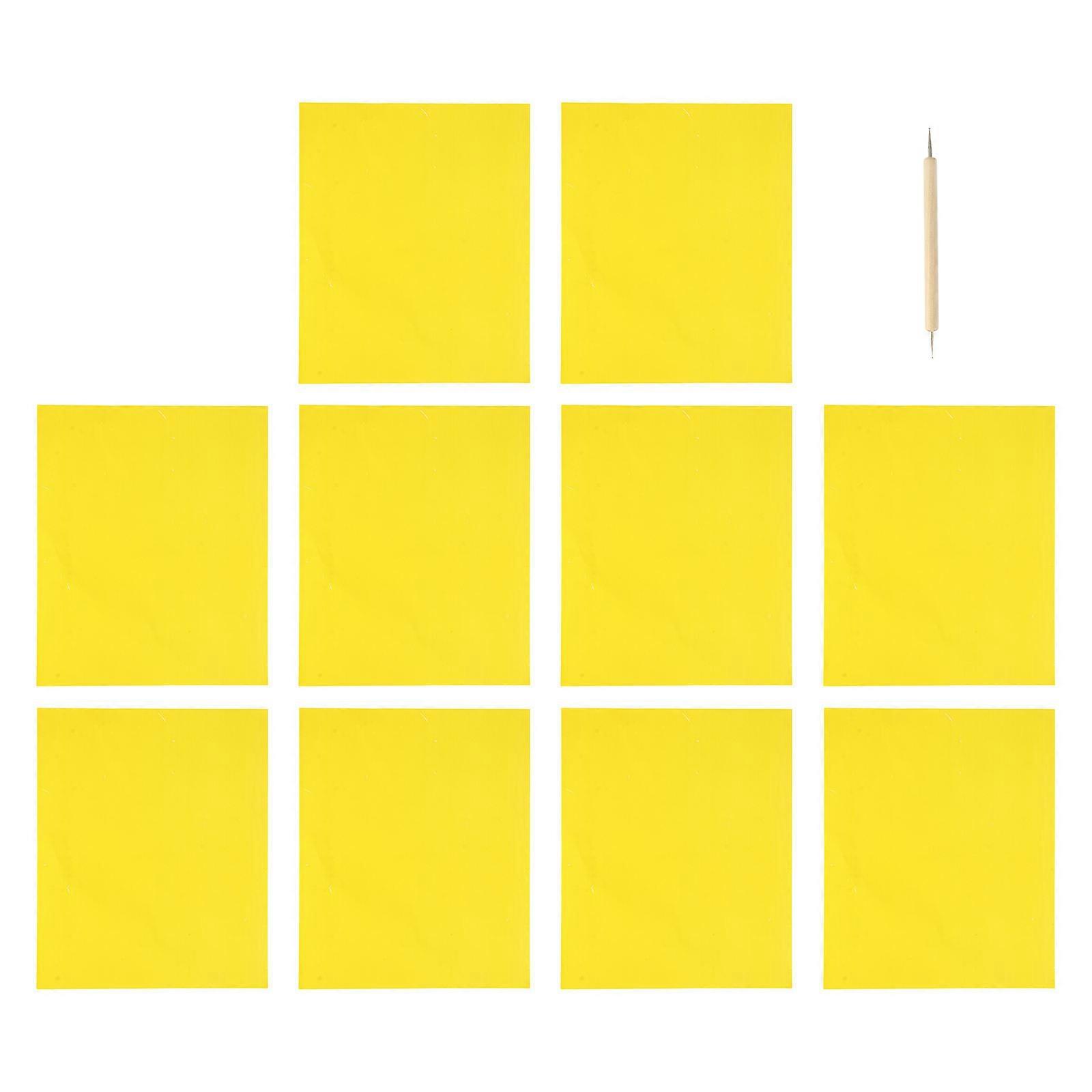 Craft Transfer Paper with Embossing Tool for Sewing and Cross Stitch Projects