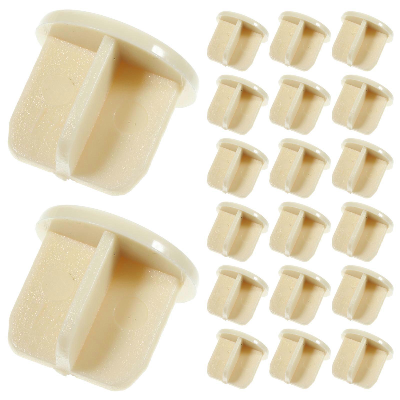 50pcs Roller Blinds Replacement Bottom Rail Buttons & Rod End Caps – Curtain Fittings for Easy Installation and Repair