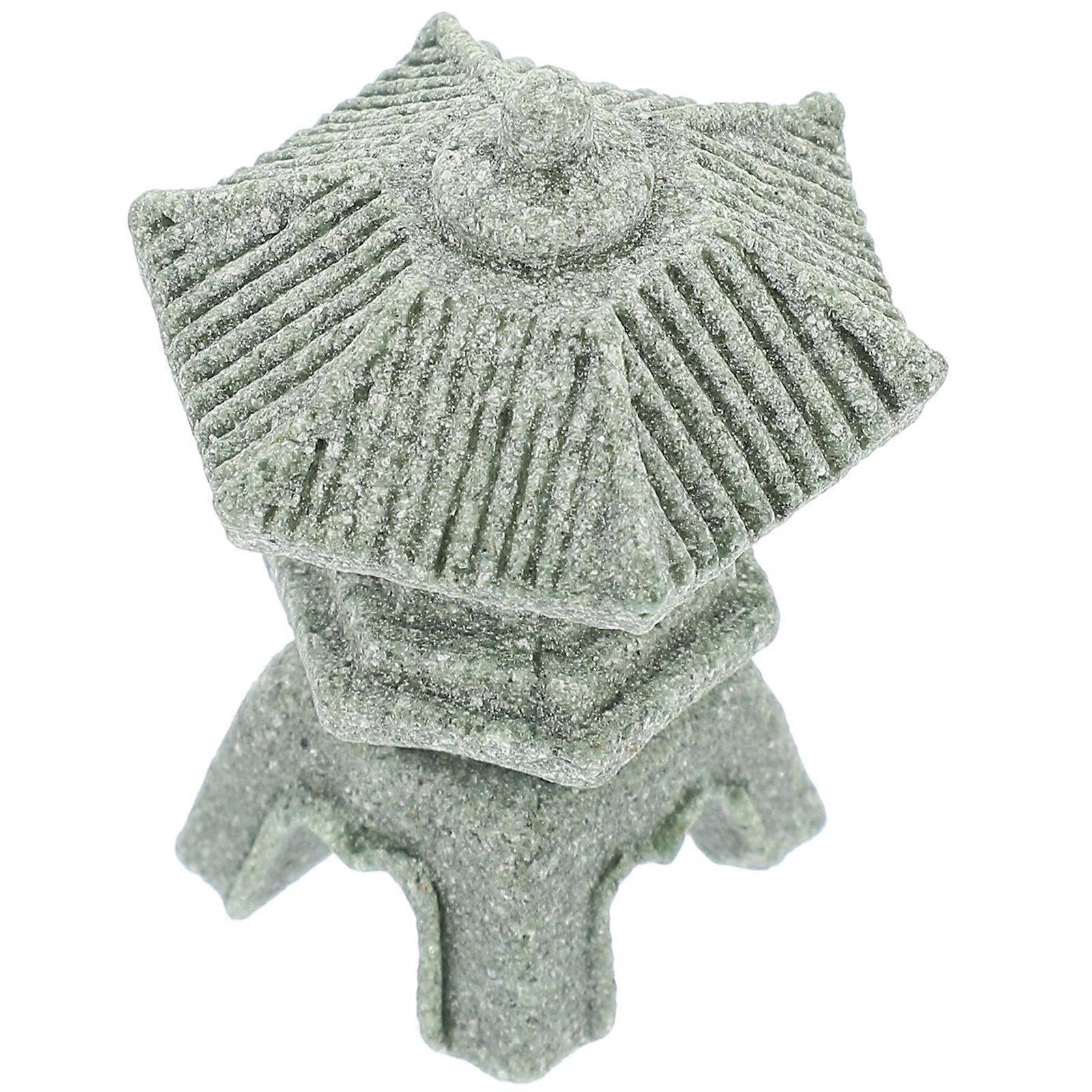 Lantern Miniature Statue for Garden, Aquarium, and Bonsai Zen Decor