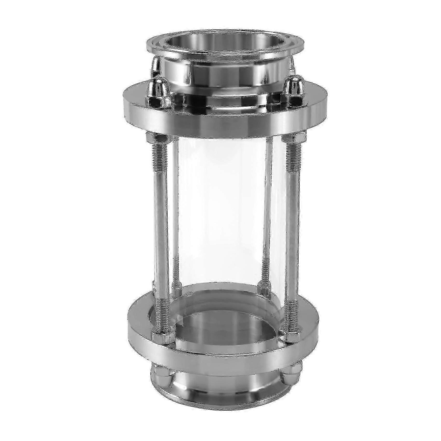 サニタリーストレートサイトグラス 2インチ SUS316 トライタイプ (外径51mm)