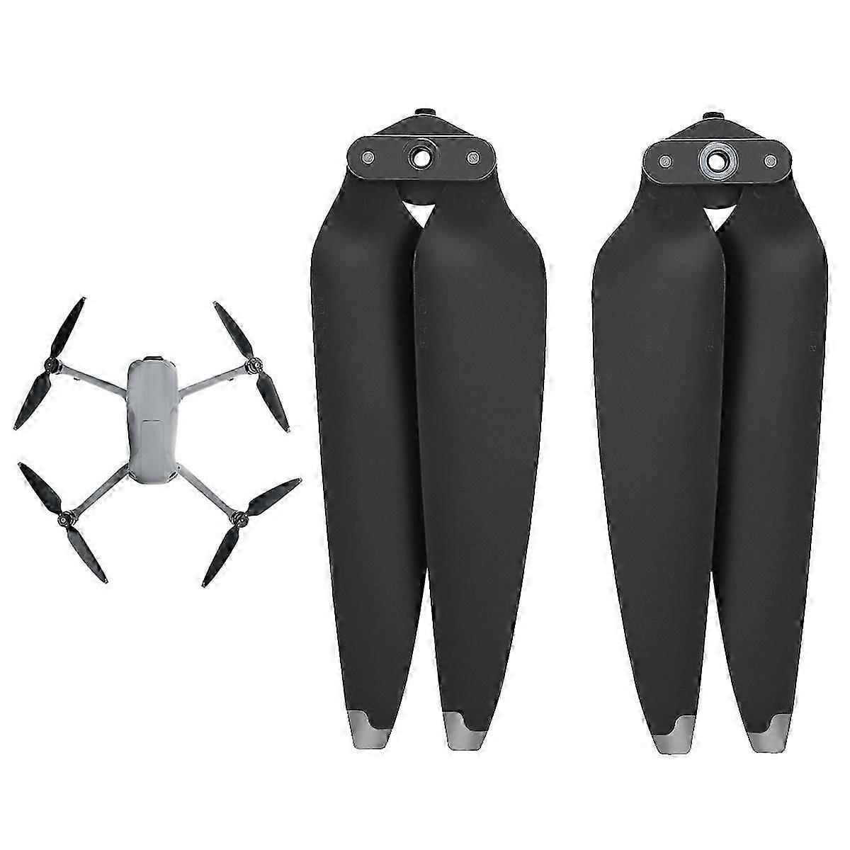 DJI Mini 3 Pro/Mini 3ドローン用低騒音プロペラ、安定した静粛飛行を実現する軽量エアロダイナミックブレード