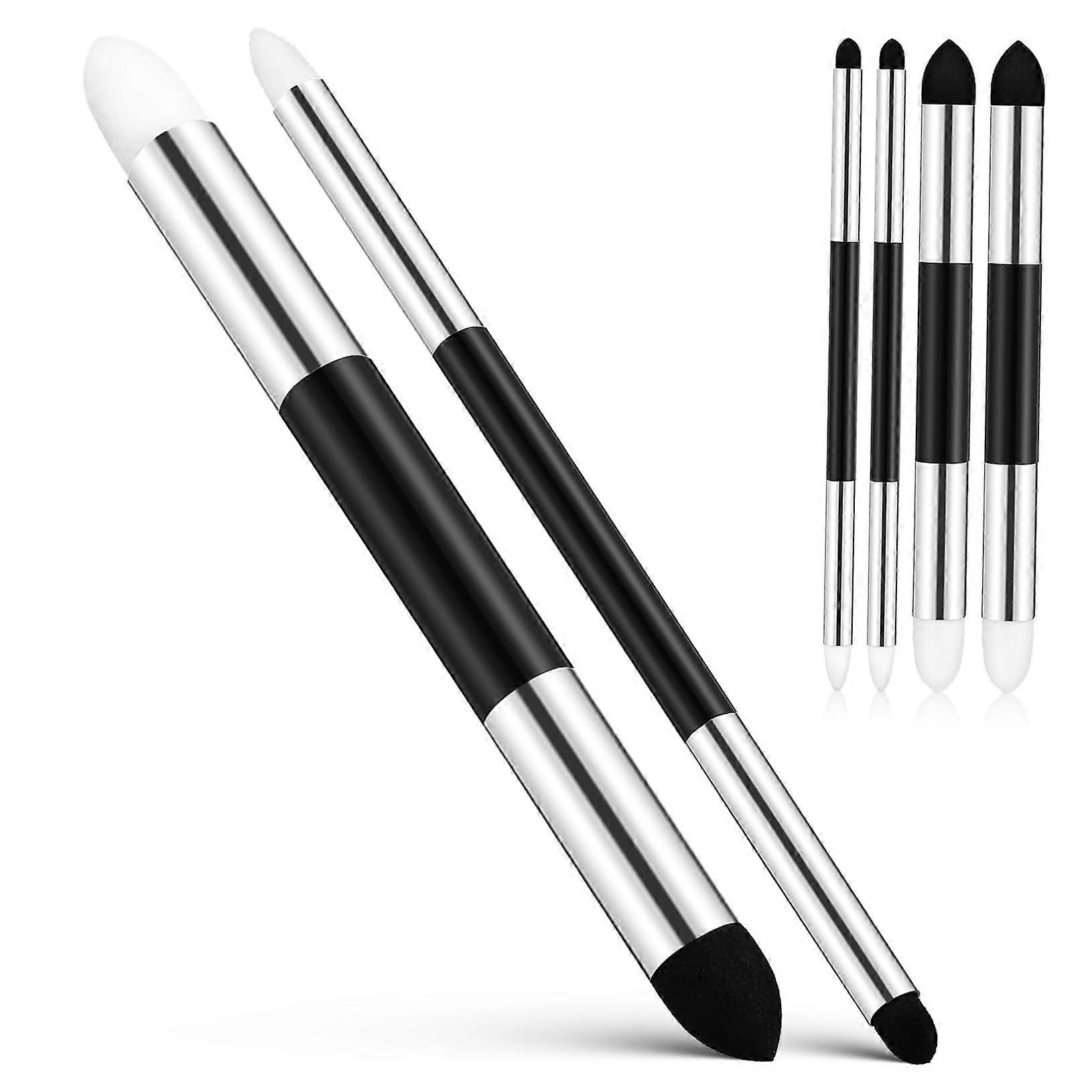 Art Eraser Pen 6-Pack Blending Stumps for Sketching, Drawing, Detail Correction, and Rubbing Sponge Brushes