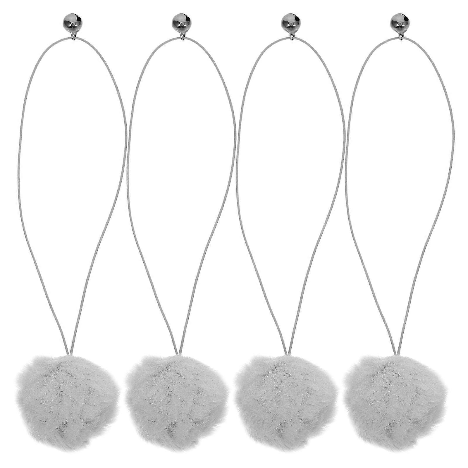 Spring Ball Toy for Cats, Durable Hanging Bell Design with Spare Replacement Balls