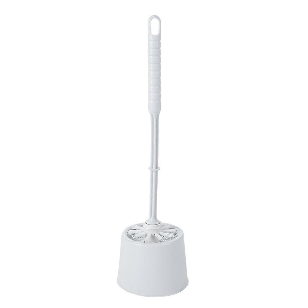 Sturdy Plastic Brush Bathroom Use, Features Ergonomic Long Handle for Comfort