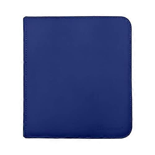 Ultra Pro E-15740 Ultra Pro-12 Pocket Zippered Pro Binder-blue (blue)