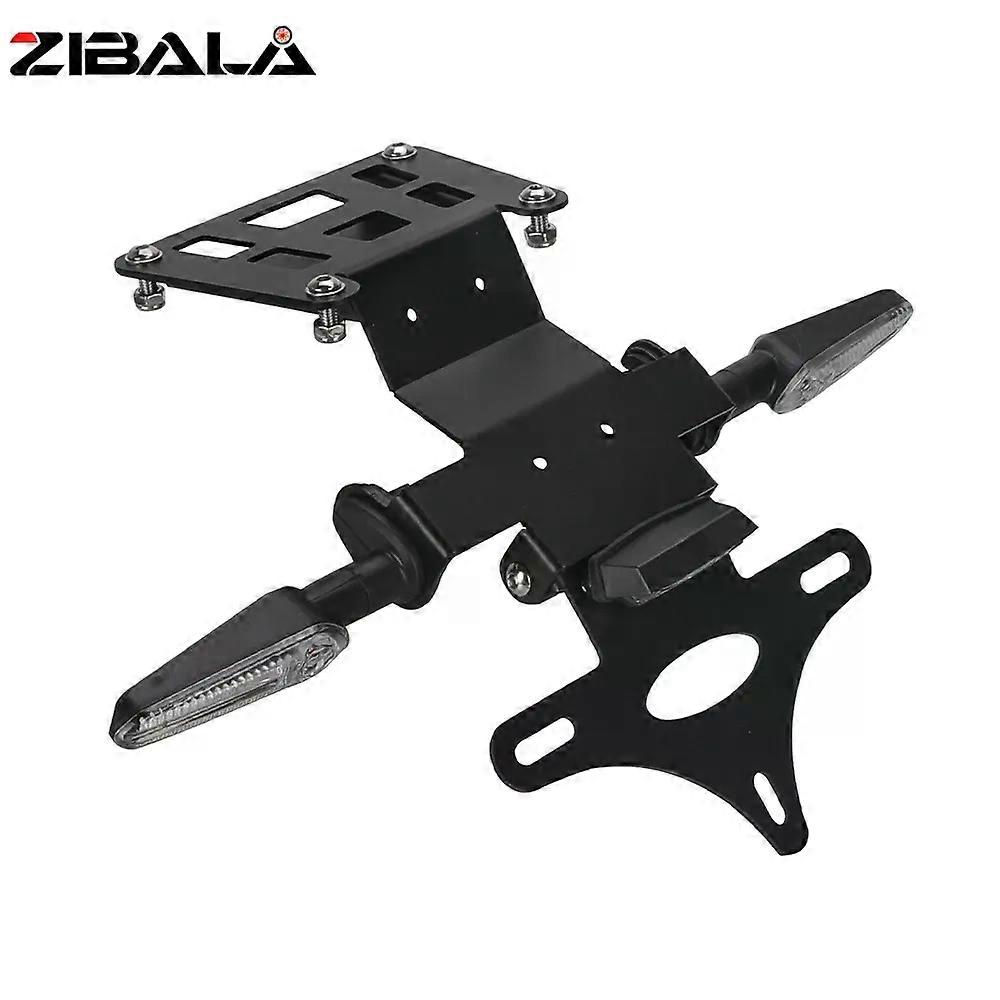 con MT-03 MT-25 YZF R3 R25 License Plate Holder LED Light Fit For MT03 MT25 YZFR3 YZFR25 Tail Frame Bracket Rear Fender Eliminator
