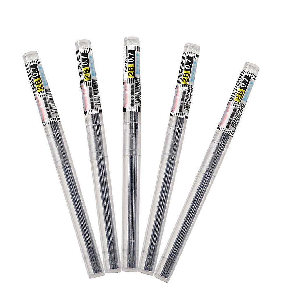 Automatic Pencil Lead Refills School Stationery Writing Drafting 0.7mm 5Pcs
