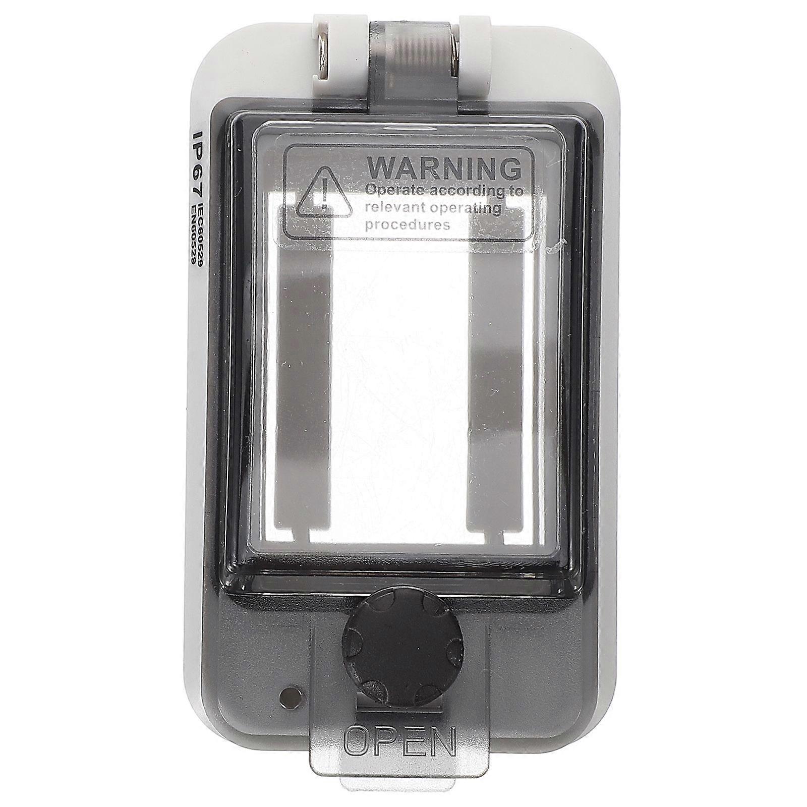 Circuit Distribution Cover Electrical Outlet Cover Outdoor Plug Protector Electronic Junction Box 2 way