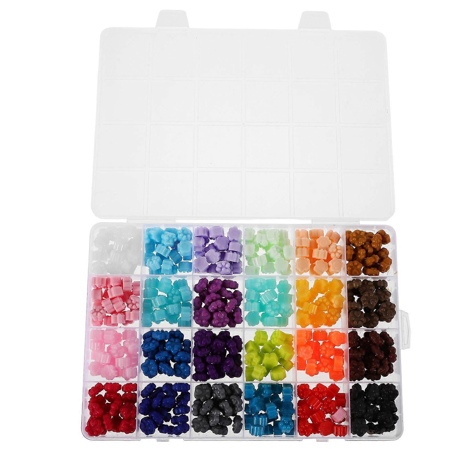 Sealing Wax Beads Kit Mini Stamping Supplies For Crafting Projects Multi Colored Safe For Kids 1 Box