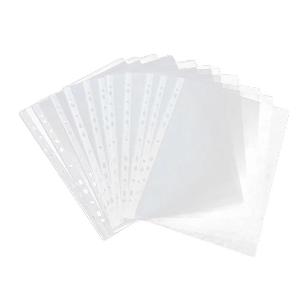 Document Protectors A4 Ring Binder Compatibility Office Use Students 100Pcs