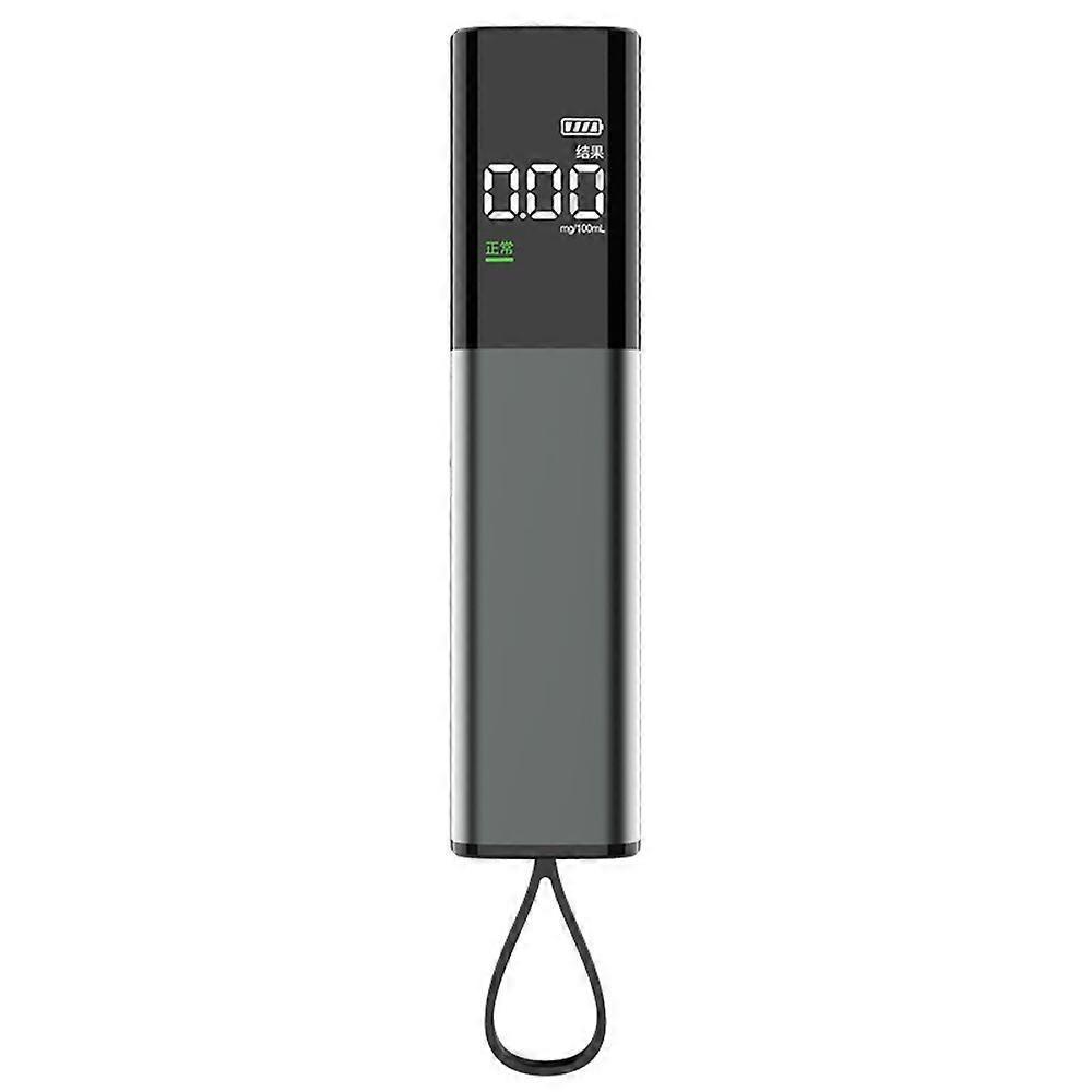 KSD-07 Digital Display Alcohol Tester Portable Breathalyzer with Lanyard, English Version