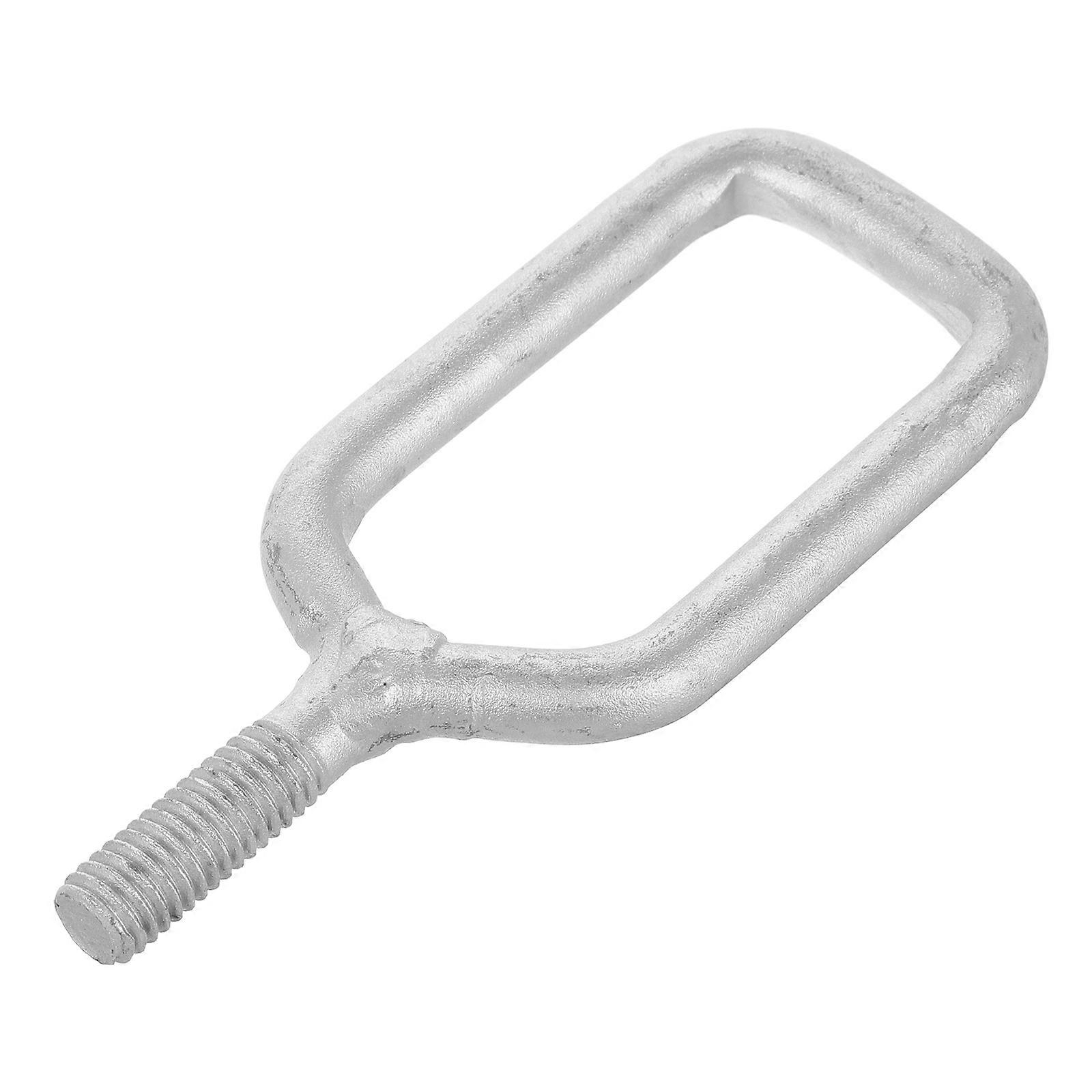 Silver Metal Hood Catch Lock Bracket Car Repair Part 9.20X3.80X0.60cm 1Set