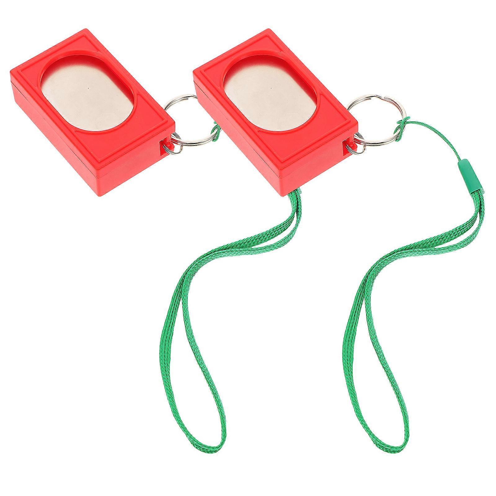 Pet Training Clickers 2pcs Lightweight Portable Dog Training Tool for Behavior Correction Safe and for Dogs and Cats