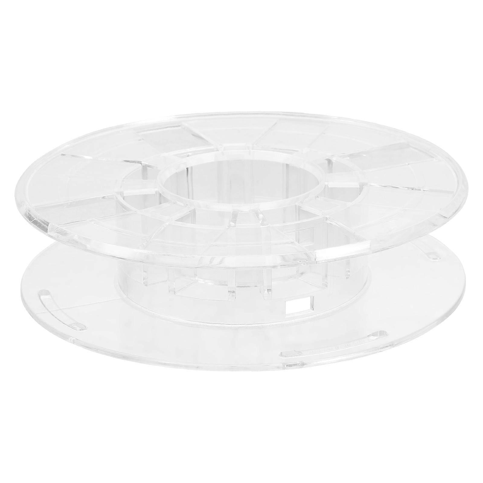 Small Cord Reel Extension Cord Storage Reel Makers Hollow Design Cylinder Diameter 8.8cm Convenient Storage 1Pack