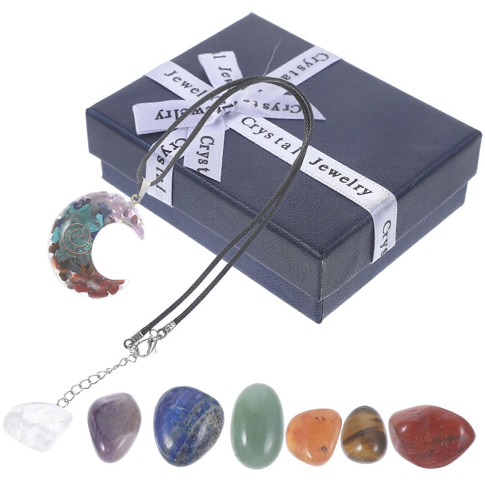 Natural Crystal Stone Specimen Assorted Decoration 1Set