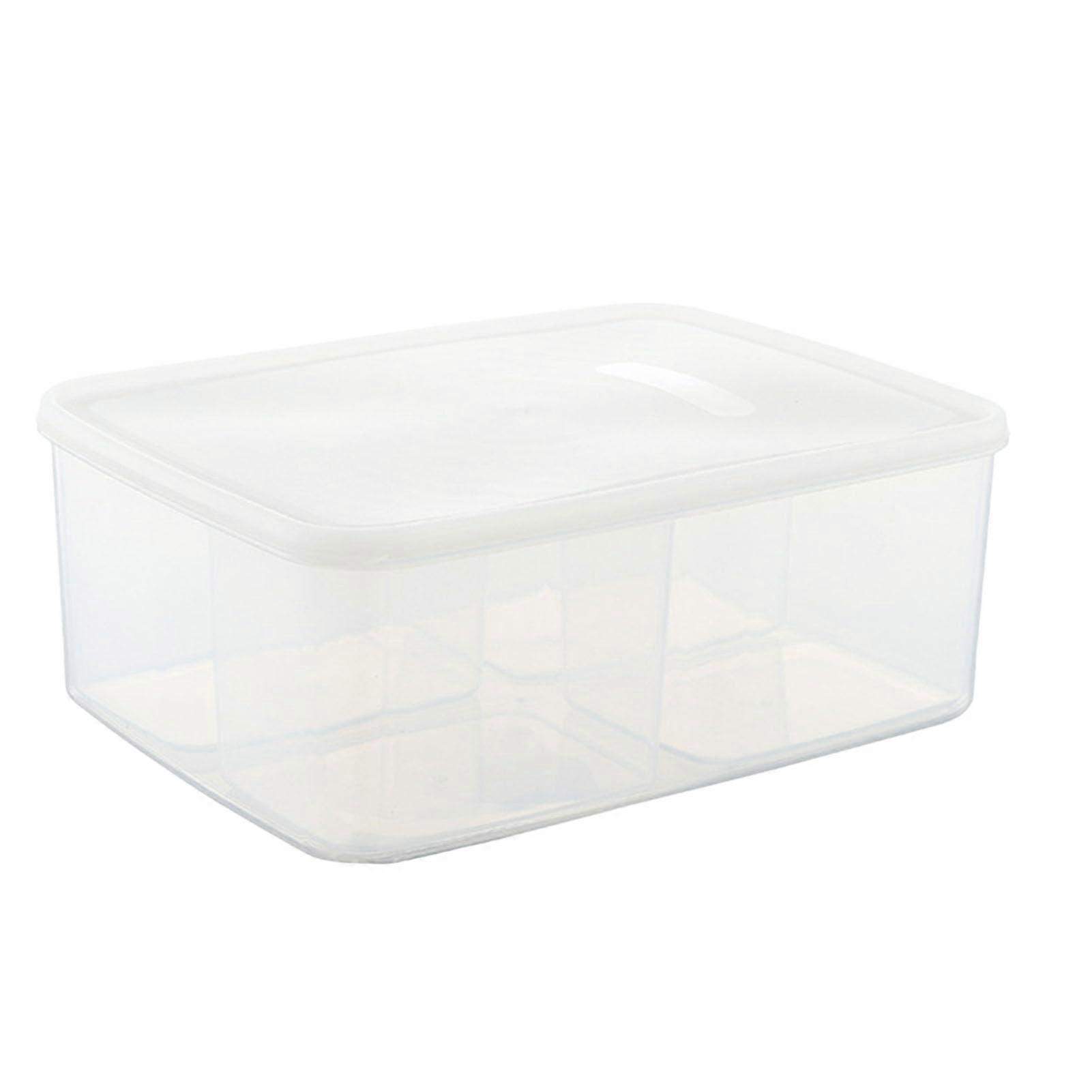 Food Storage Container with Lid, Transparent Airtight, Versatile Plastic, 27cm Kitchen Food Preservation Box