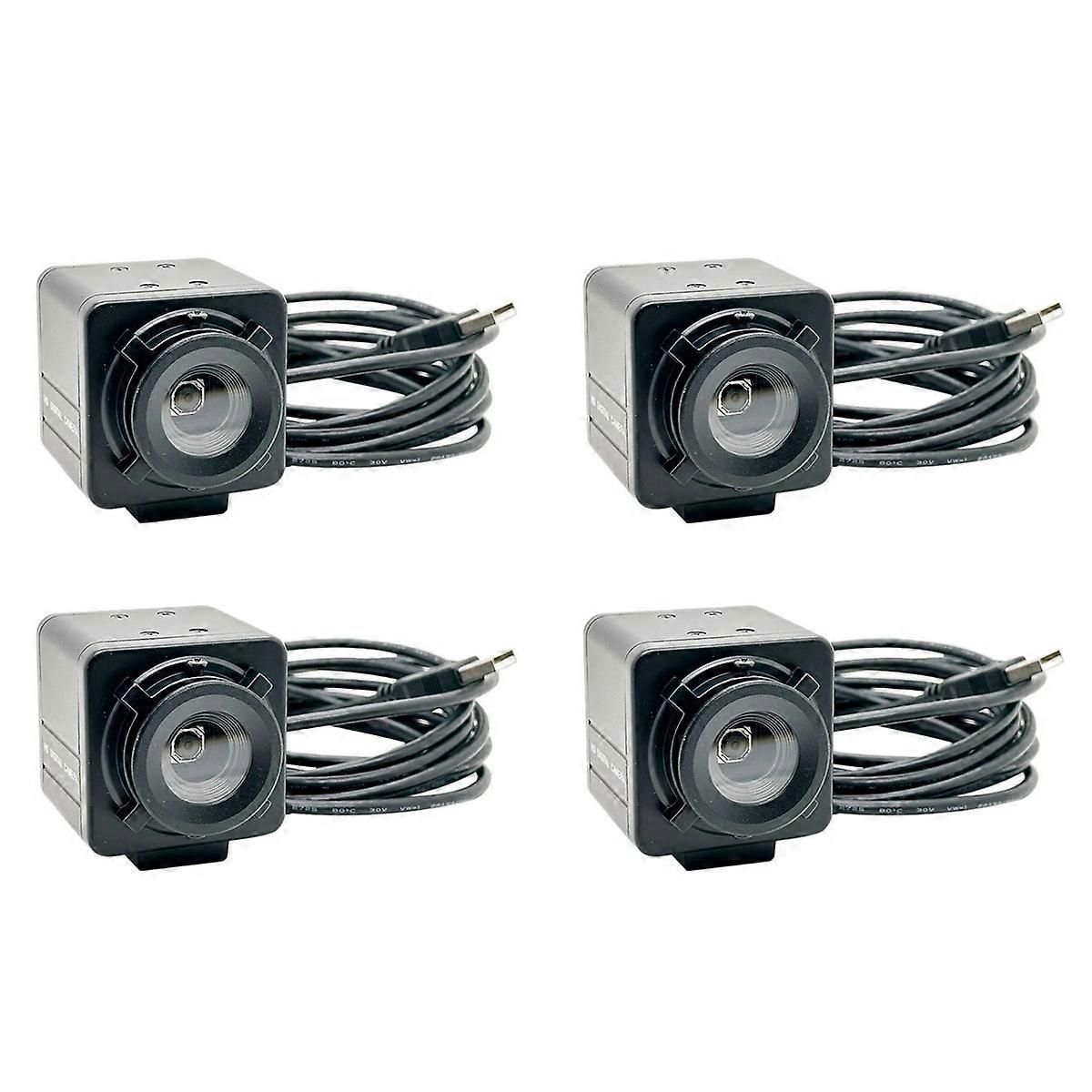 4X Industrial 4K USB Webcam PC Laptops Video 8MP Autofocus USB Camera IMX179 Sensor OTG UVC Plug & P