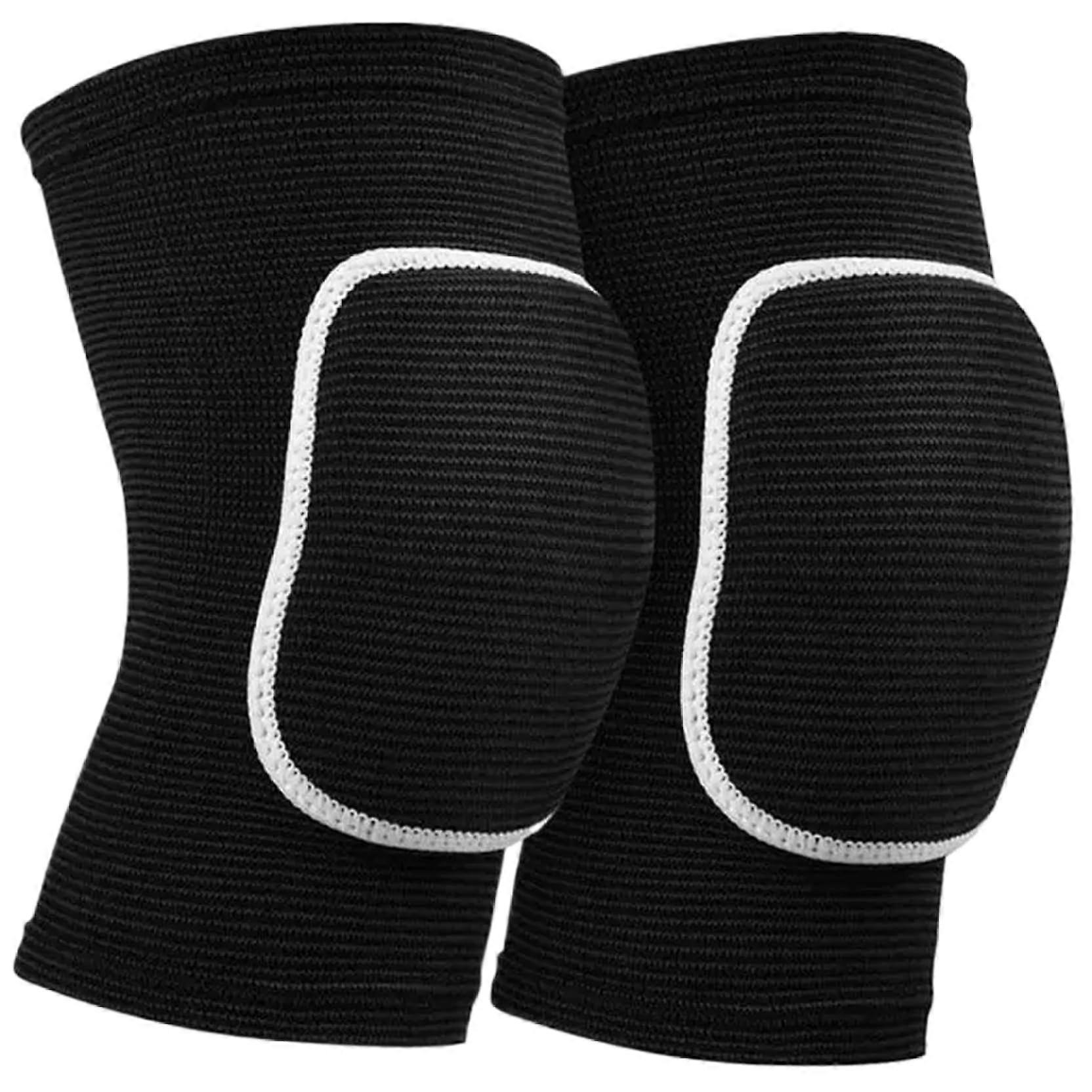 Anti-Collision Knee Pads 1 Pair, Cushioned Knee Sleeves for Work, Adjustable Soft Foam, Durable Material