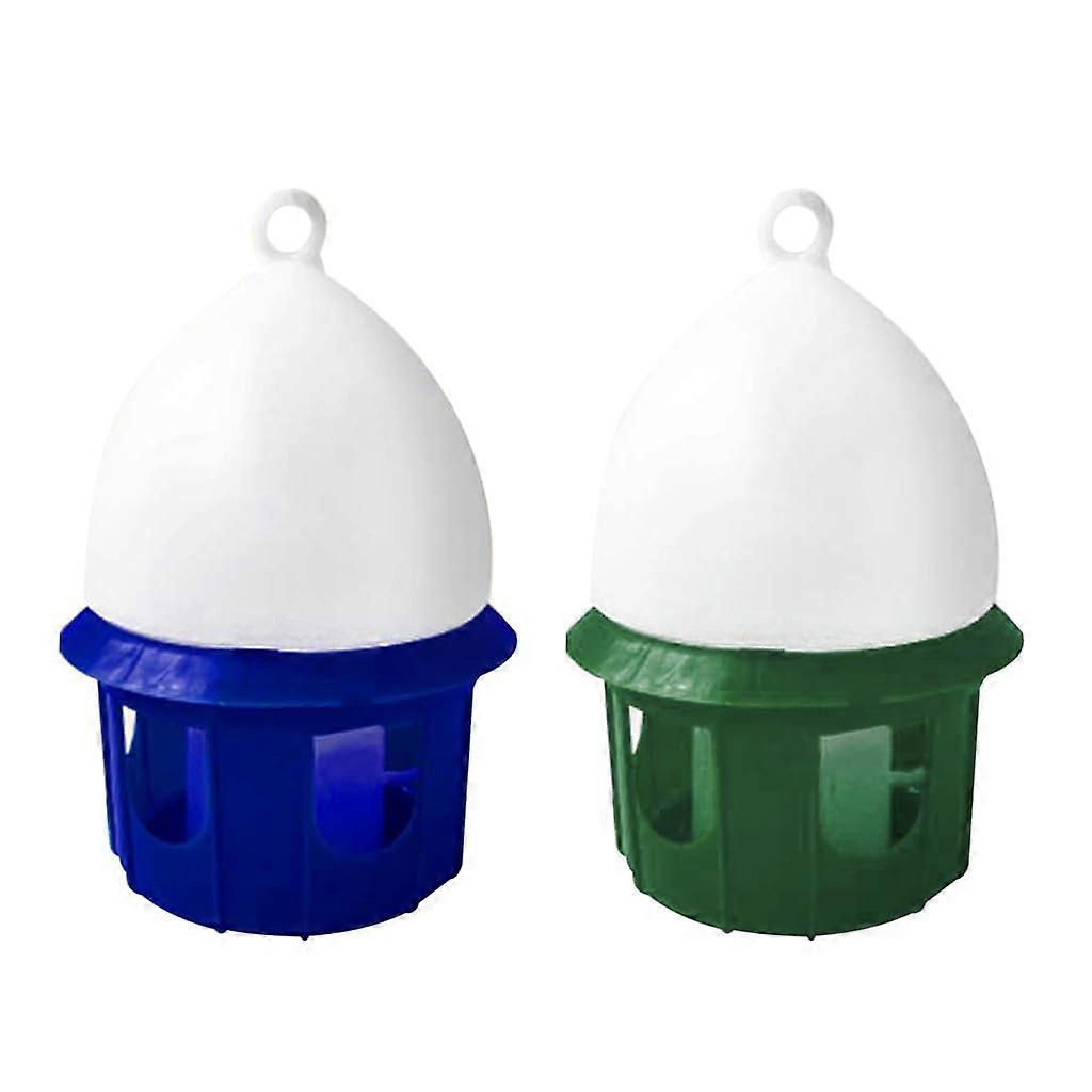 Automatic Bird Bath Water Feeder with Handle for Pigeon Drinker 4L 6L 8L 10L Pet Su