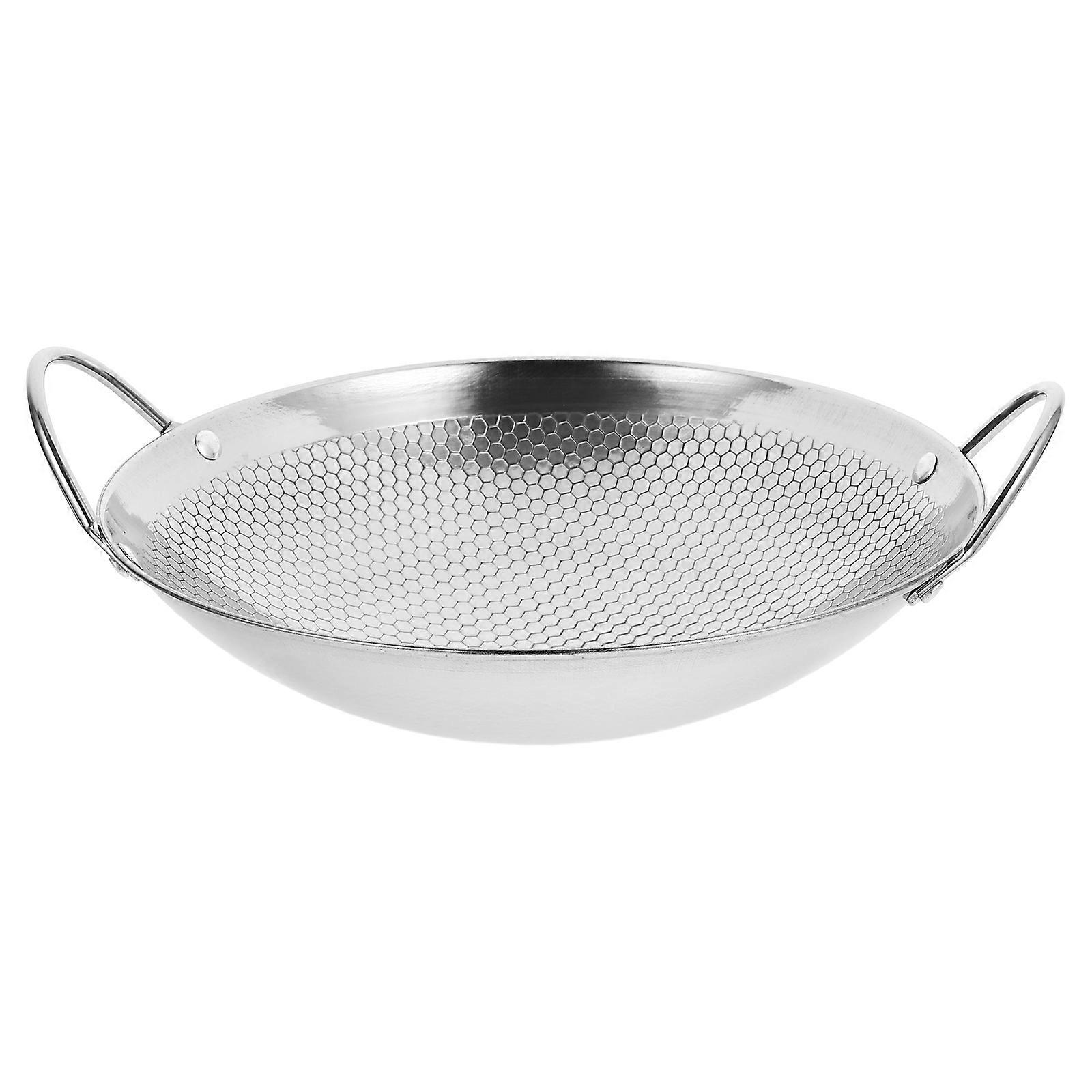 Non Stick Double Handle Cooking Pot for Home Kitchen Use – Hot and Scalding Cleaning Design