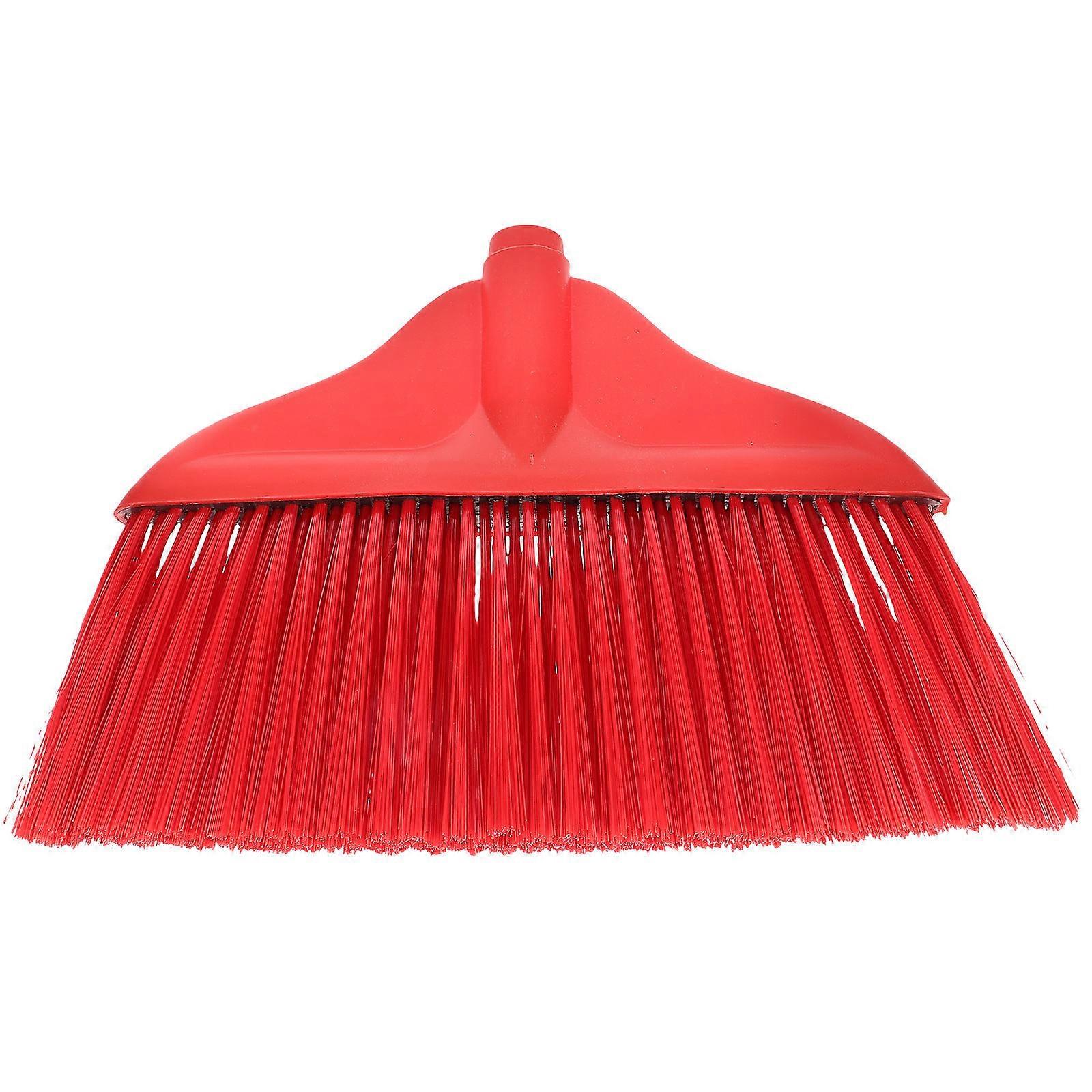 Ergonomic Plastic Broom Head Replacement for Home Cleaning, Compatible with Standard Brooms, Ideal for Pet Hair and Narrow Corners