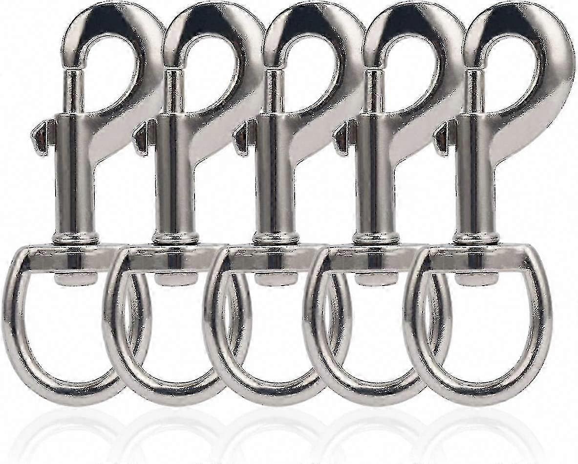 Mousqueton à œil pivotant robuste pour chien Lead & Flag Clips - Durable Pet Accessory