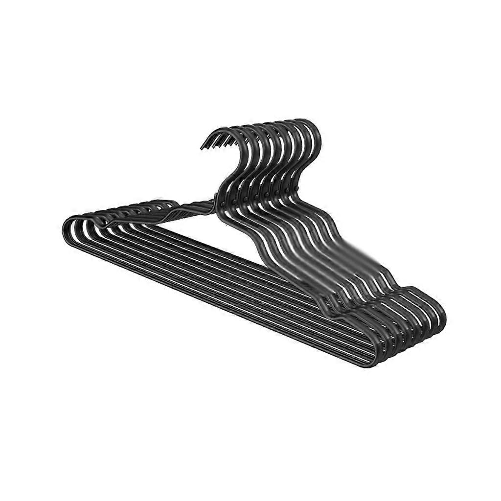 Space-Saving Clothing Hangers 16-Pack, Durable Non-Slip Aluminum Alloy Hangers for Dresses and Coats