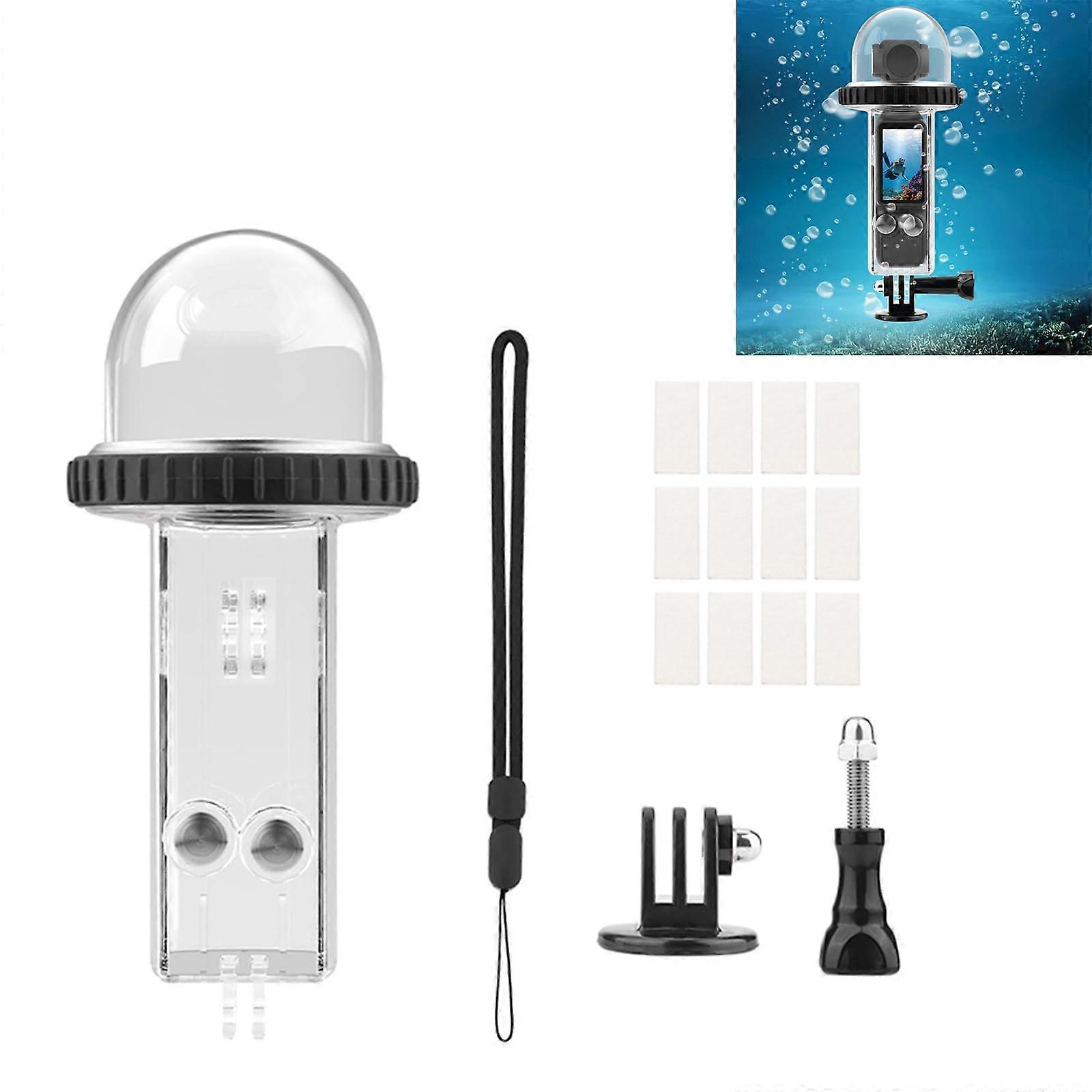 40M Waterproof Dive Case for DJI OSMO Pocket 3 Camera Underwater Housing Sealable Diving Shell Cage Accessory