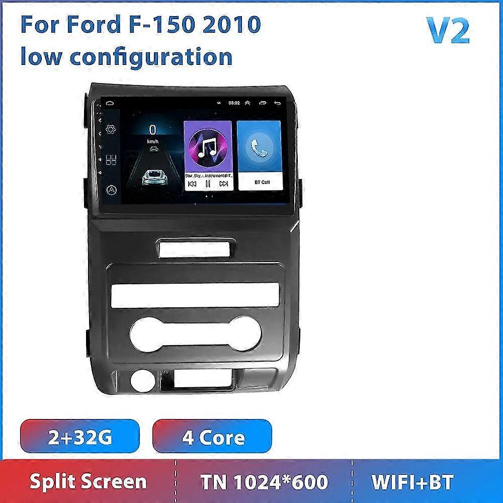 2din Android Car Radio Compatible with Ford F150 2010 Multimedia Player Head Unit Autoradio Carplay Google Stereo