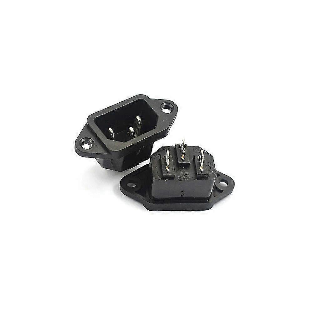 10PCS DC Power Connector 2.1x5.5mm Female and Male Plug Jack Socket Adapter for DIY PCB Projects