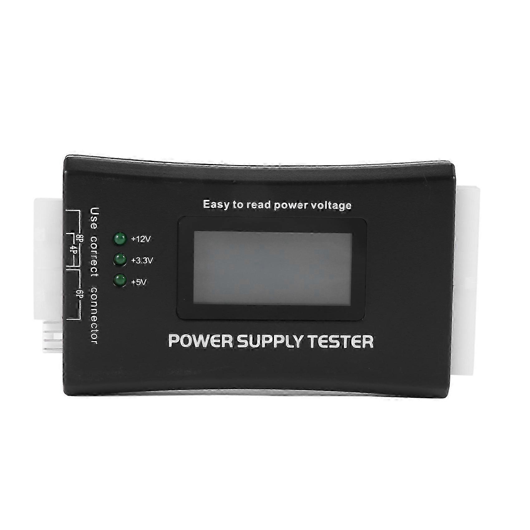 20+4 Pin LCD Power Supply Tester for Various PC Power Connectors
