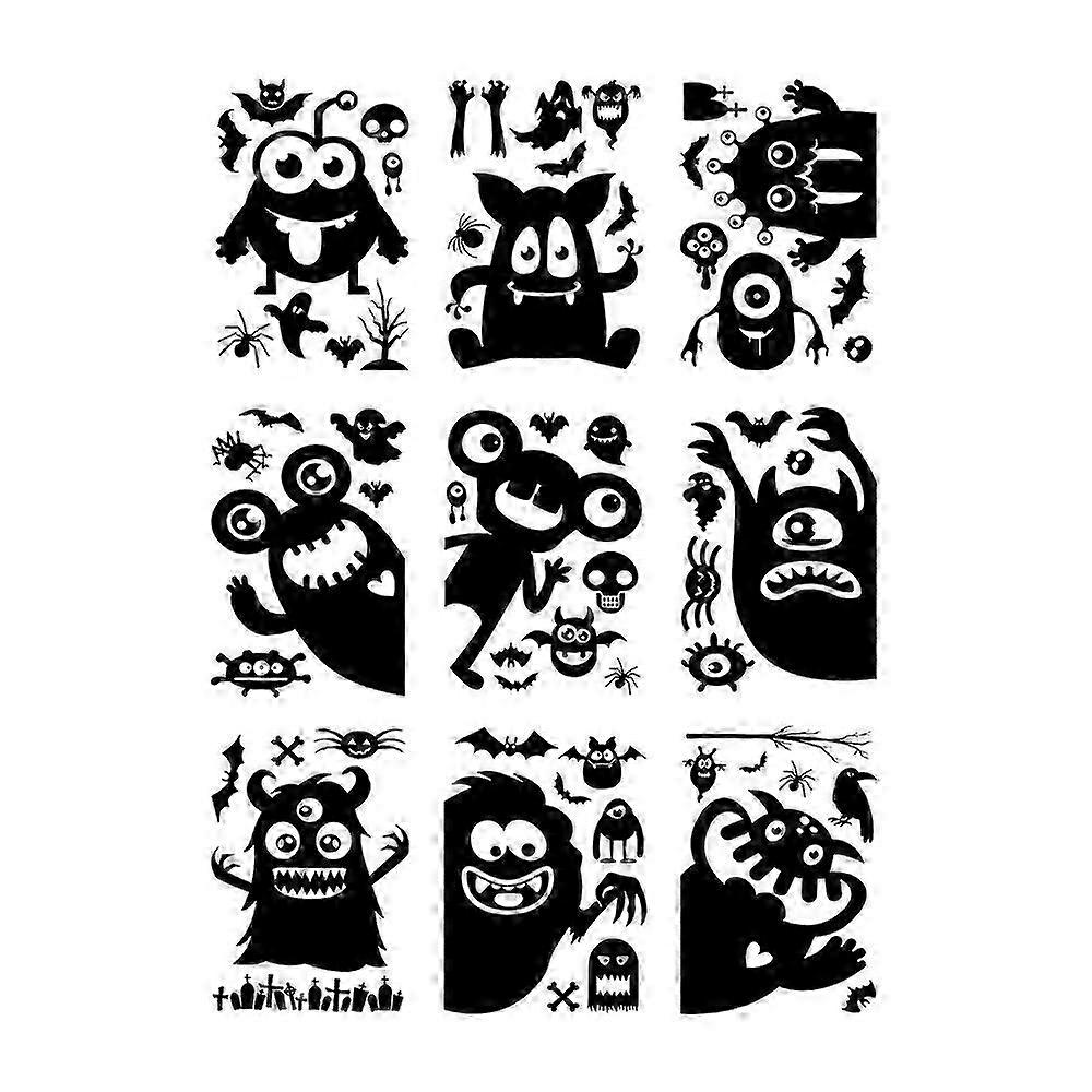 Halloween Static Window Stickers for Party Decorations