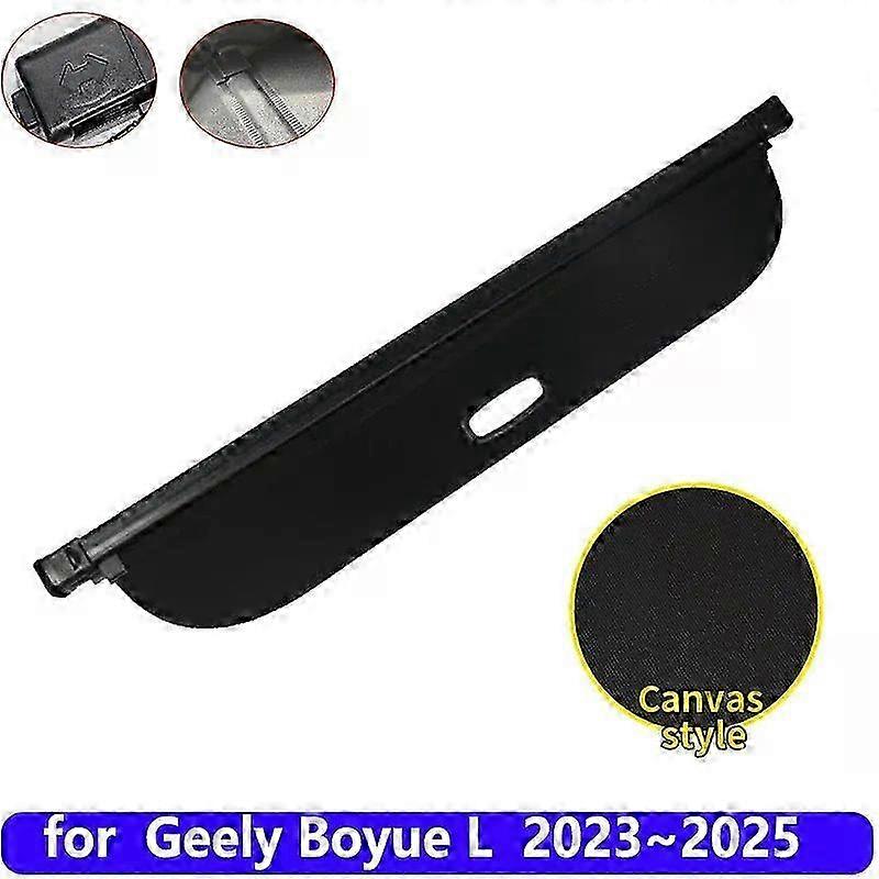 Car Trunk Curtain for Compatible Brand Boyue L FX11 2023 2024 2025 - Retractable Rear Cover Anti-peeping Accessories