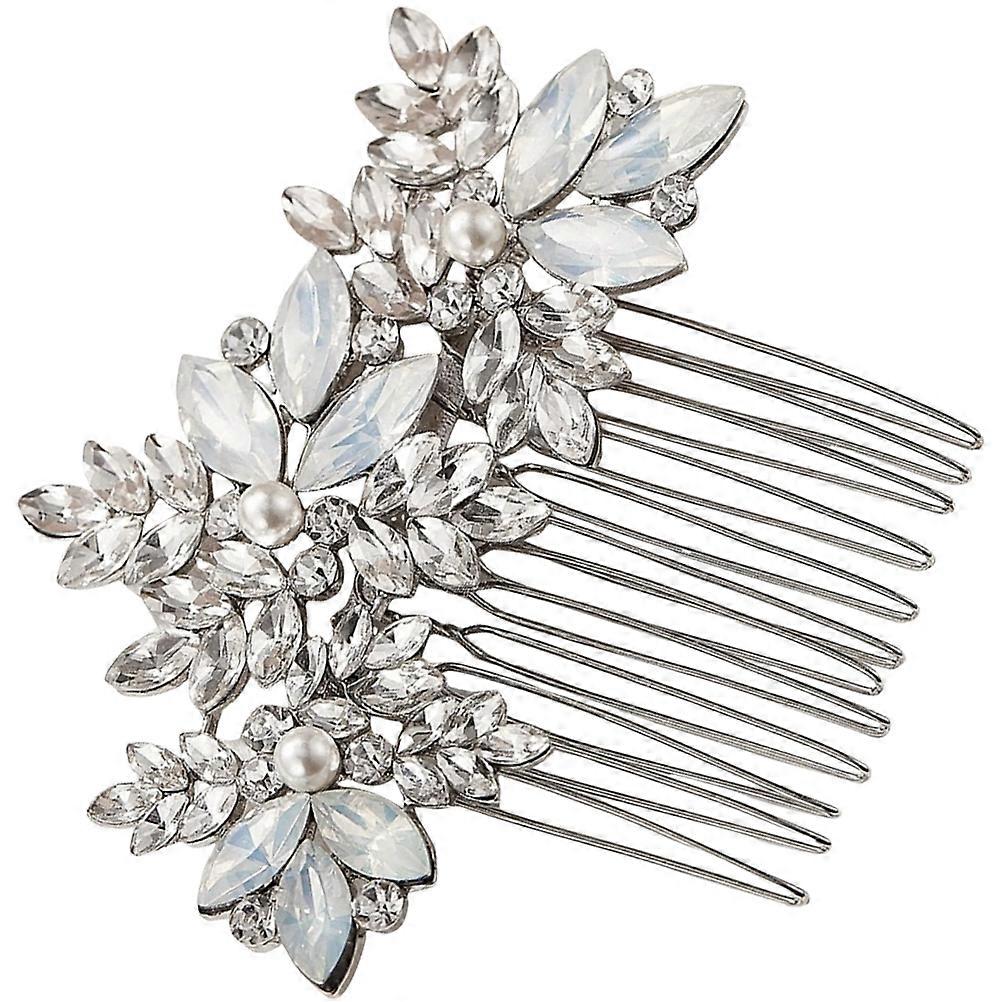 Here's a polished and professional product description for your **Crystal Hair Comb**:
**Elegant Crystal Hair Comb for Brides – Timeless Wedding