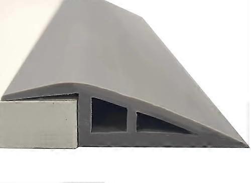 Self Adhesive Laminate Floor Transition Strips Reducing Strip Threshold Ramp 1m/2m/5m Includes Beading Suitable for 10 to 20mm Height, C 4m