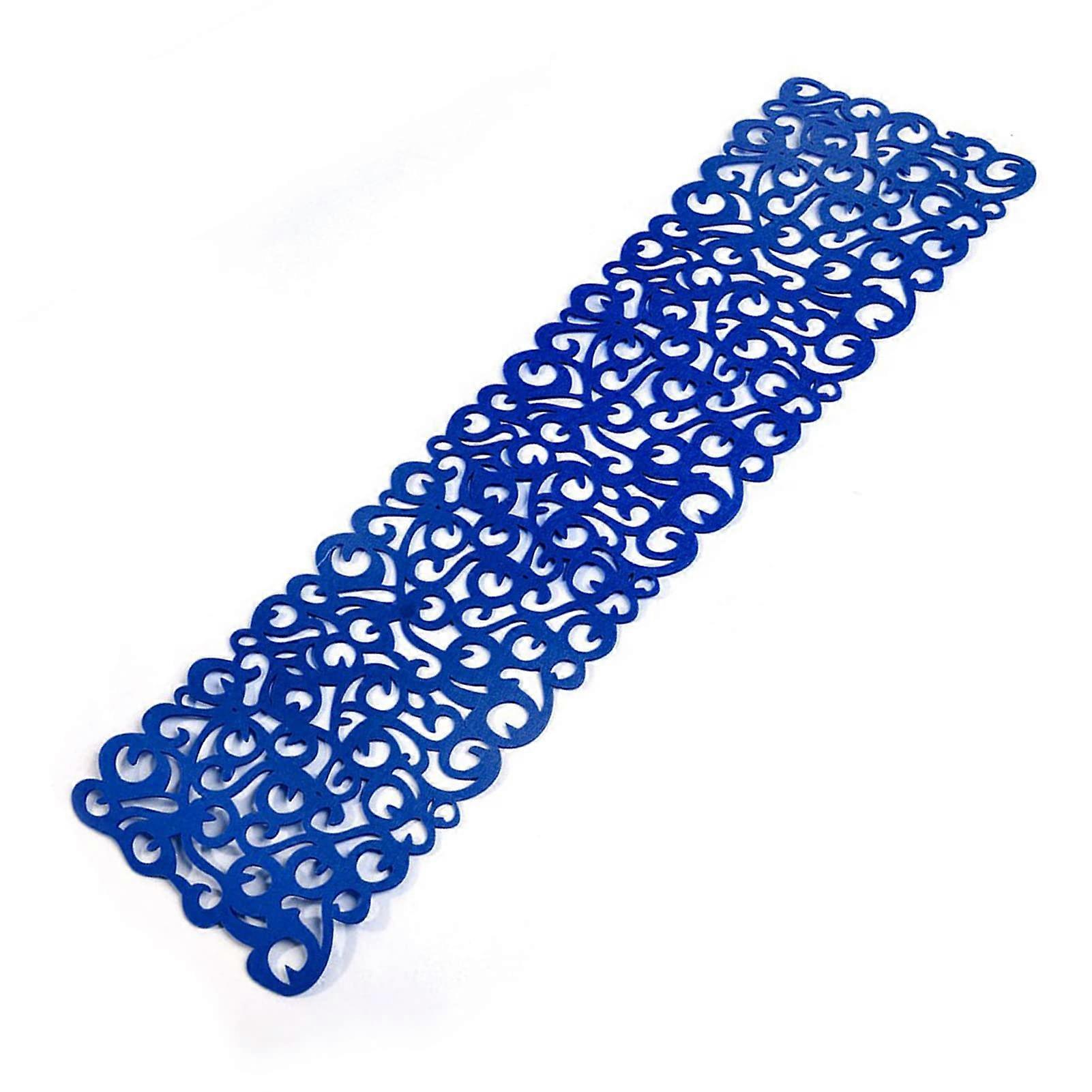 Rectangular Felt Table Runner Royal Blue, 7 Color Options, Felt Table Mats, Home Decor