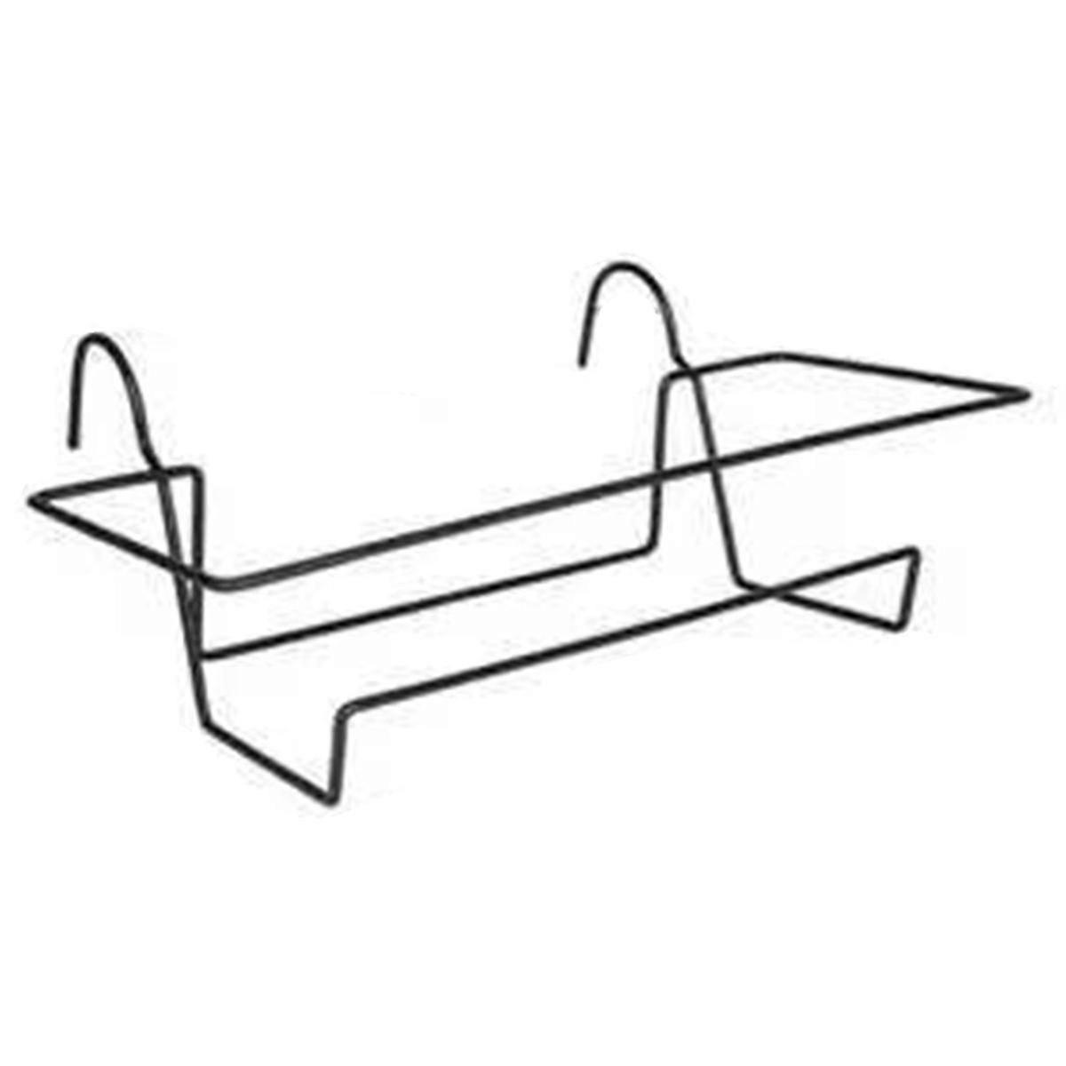 Medium Size Flower Pot Hanging Rack Planting Trough Balcony Rectangular Vegetable Pot Hanging LargeEdition 0711