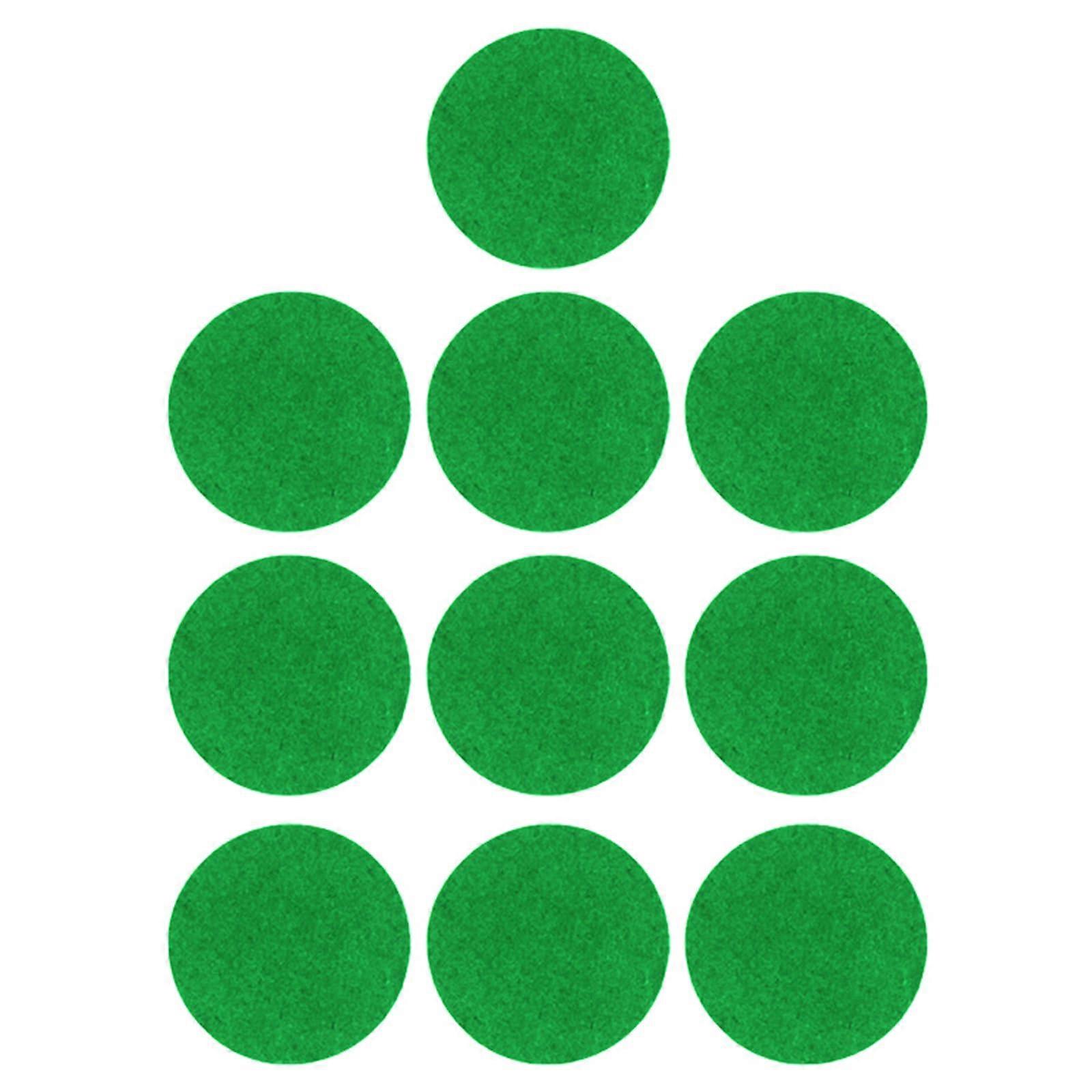 10 pieces 59 mm/74 mm/94 mm felt pads for air hockey table, replacement felt pads for air hockey paddles